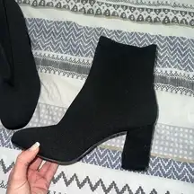 New Women’s MIA Sock Bootie Black‎ Size 9.5M