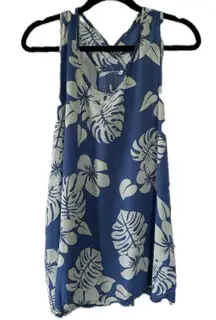 Unbranded Hawaiian Tropical Lightweight Racerback Tank Tunic Top L