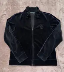 Ralph Lauren Women's Active Velvet Full Zip Jacket Size Small