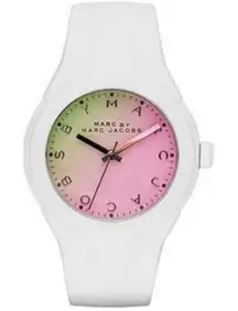 Marc by‎ Marc Jacobs ladies X-up white analog watch