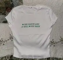 NWOT Reformation Muse Tee in Earth XS