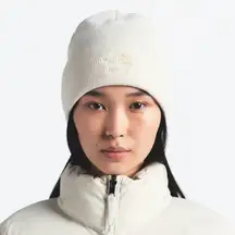 NWT The North Face x Skims Beanie Bone Cream Ivory in hand ready to ship