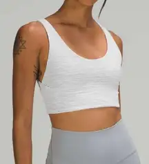 LULULEMON Align Reversible Gray Striped Sports Bra 4