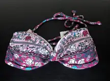 Some Days Lovin Bandeau Bikini Top, XS