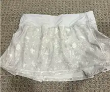 Lululemon Skirt Pace Rival Mid-Rise