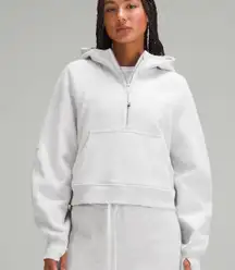 Scuba Oversized Half-Zip Hoodie