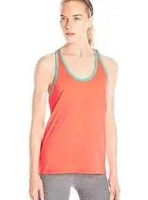 Pink Lotus Color Pop Back Keyhole Tank Top Size XL