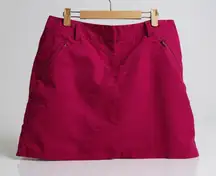 Adidas Womens Golf Skirt Shorts Liner Pink ClimaCool Size 10 Athletic