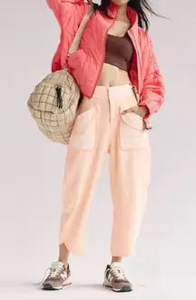 Free People FP Movement Timko Pants - pastel peach combo