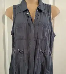 Maurices XL Women's Sleeveless Gray Vest