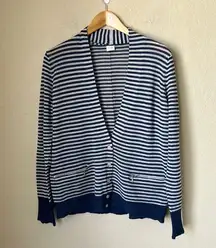 Baby Alpaca Striped Cardigan