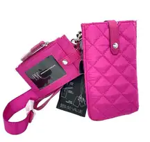 Inc international  Concepts Women's Pink Ashlii Lanyard Bag Phone Wristlet New