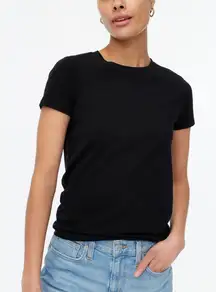 J.Crew factory Vintage slub cotton‎ crewneck tee in black size 2xl