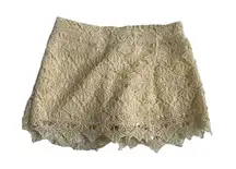 Altar’d State Junior's Lace Lined Skort Size Small