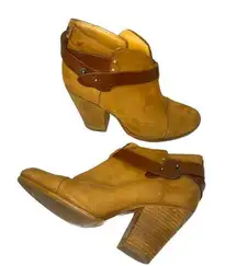 Rag and Bone Harrow Ankle Booties sz 37.5 US 7