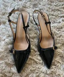 Misguided Black Kitten Heels