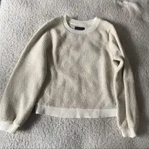 Abercrombie large Sherpa sweater