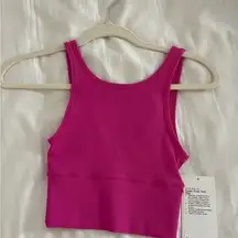 Lululemon  Power Pivot Sonic Pink Tank