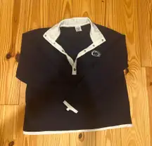 Pennsylvania State University Button Up Crewneck