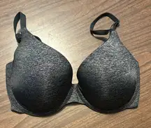 Victoria’s Secret 34DD Dark Gray Uplift Semi Demi Bra