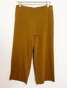 Pacificotton by Bryn Walker Pull On High Rise Wide Straight Leg Pants Size Small