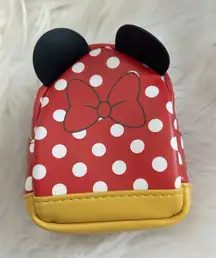 Disney Minnie Mouse Bow Miniature Backpack Keychain Clip