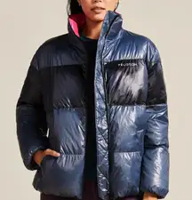NEW peloton colorblock puffer jacket winter ski coat s