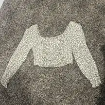 Long sleeve going out top