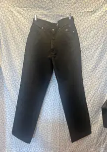 Women's Harley Davidson Jeans Size 14 Regular Black With Rhinestones Bootcut