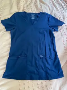 navy scrub set