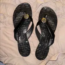 Tory Burch Black Slide Sandals