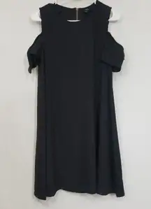 ETHEREAL cold shoulder midi dress