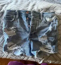 Holister Blue Jean Shorts