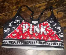 VSX Victoria’s Secret black & red S sports athletic bra