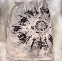 tie dye skirt