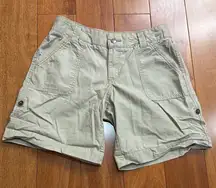 Carhartt Cargo Shorts Womens Rip Stop High Rise Outdoor Hiking Workwear Sz 6