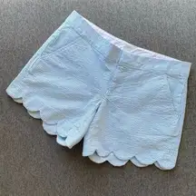 Lilly Pulitzer Buttercup Scallop Shorts Size 0