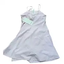 Lululemon Align Tank Dress Side Slit Camisole Tennis Light Pink Size 8 NWT