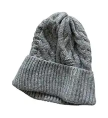 PRIMARK Women's Gray Knit Winter Hat Beanie NEW NWT