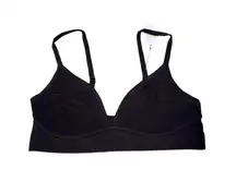 Smoothez by Aerie Black Pullover‎ Bralette Sz S NEW