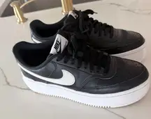 Nike Black and White Low-Top Sneakers