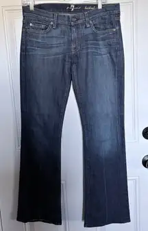 7 For All Mankind Denim Jeans in Dark Blue