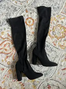 Knee-High Heeled Boots