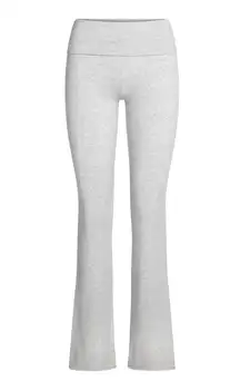 SKIMS Foldover Pants Light Heather Grey Cotton 