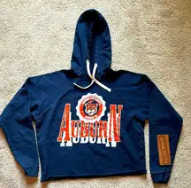 NWT Auburn University cropped hoodie women’s size small