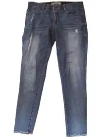 Wit & Wisdom Distressed Raw Hem Jeans Size 4