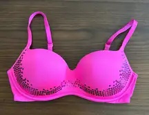 Victoria’s Secret Hot Pink Sequin Bra.