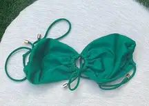 Janthee Bruna Top in Emerald Green