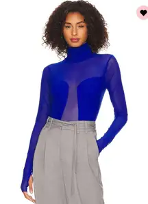 AFRM Astra Top In Cobalt Blue 