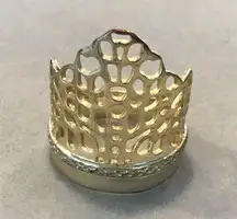 Kendra Scott  crown ring in gold